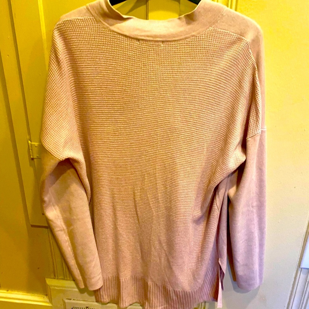 Lilla P V Neck Sweater View 3